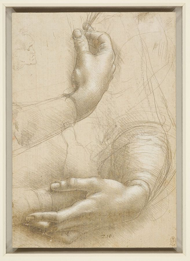 A Study of a Woman's Hands, Leonardo da Vinci